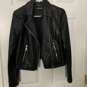 Express leather jacket